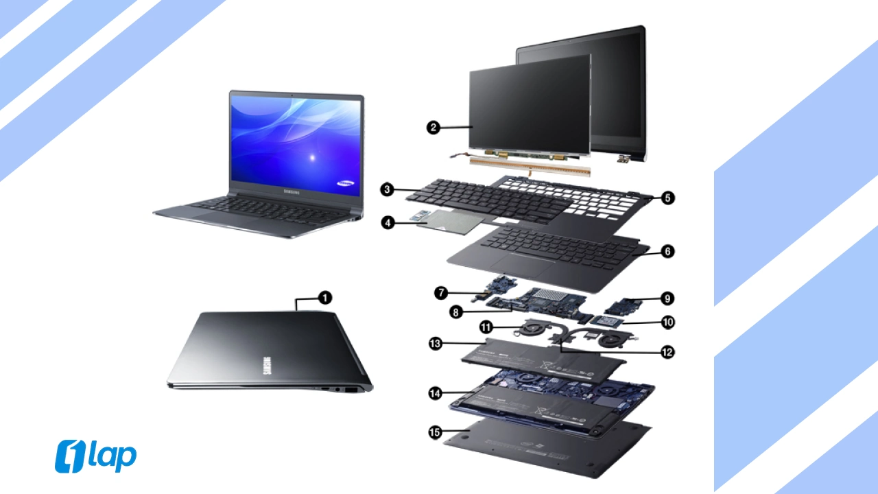 قطعات لپ تاپ سامسونگ