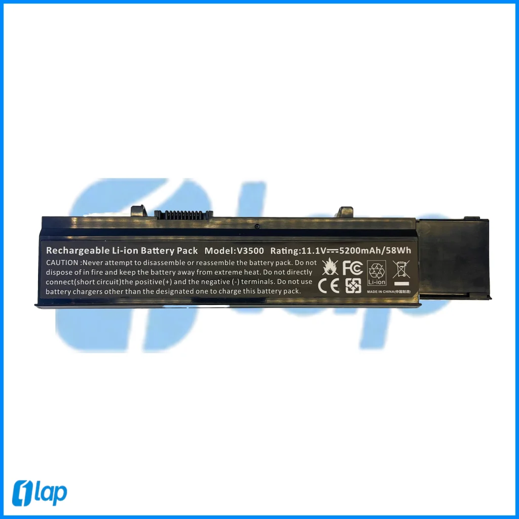 باتری لپ تاپ دل Dell-3500-battery-laptop-front