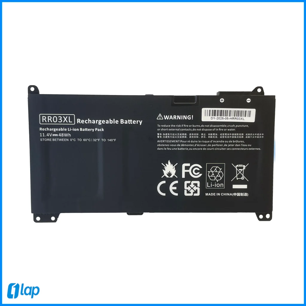 باتری لپتاپ اچ پی HP RR03XL battery laptop front