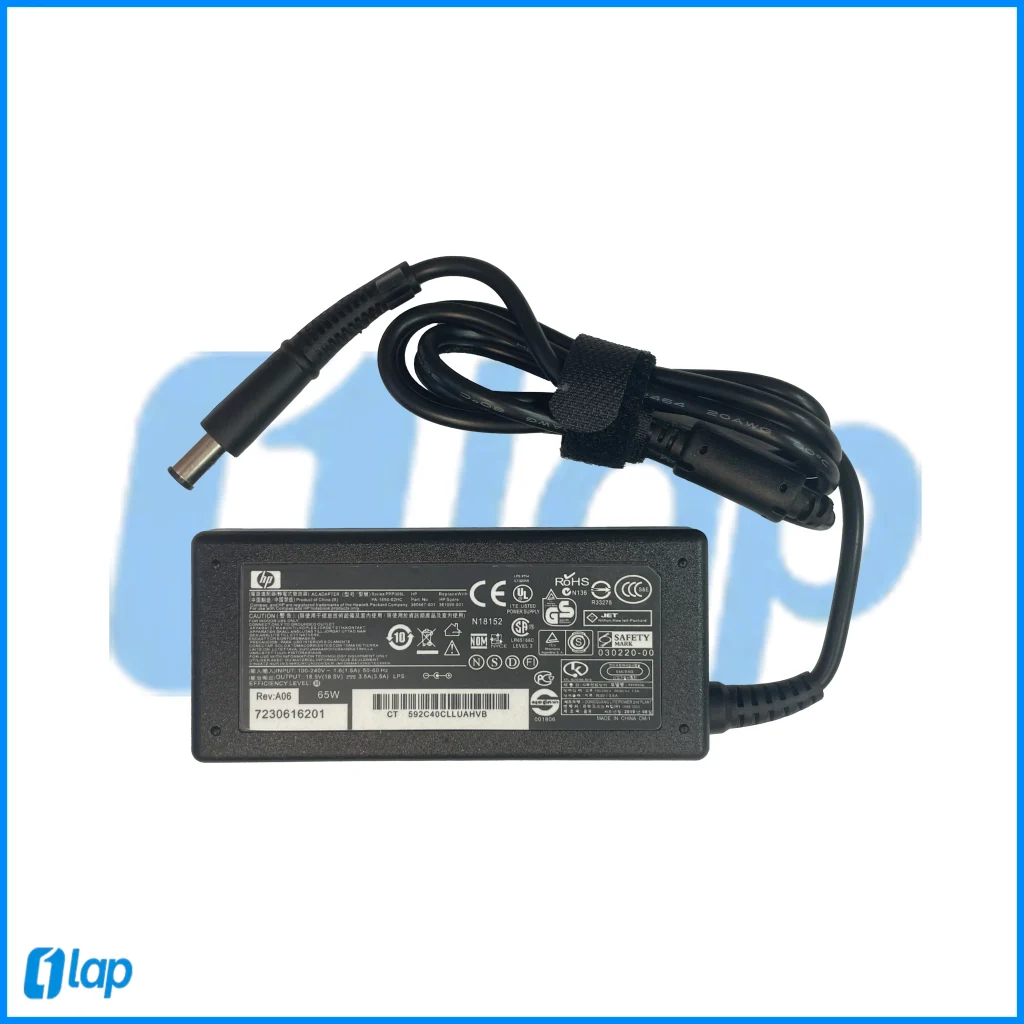 آداپتور شارژر اچ پی 18.5v 3.5a 65w hp