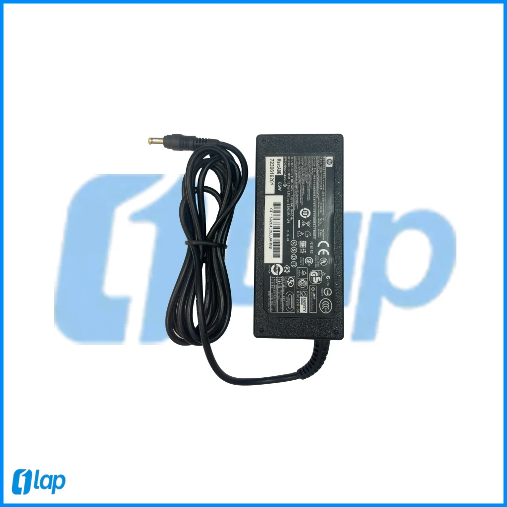آداپتور شارژر اچ پی سوکت گرد 3.33 آمپر 19.5 ولت HP