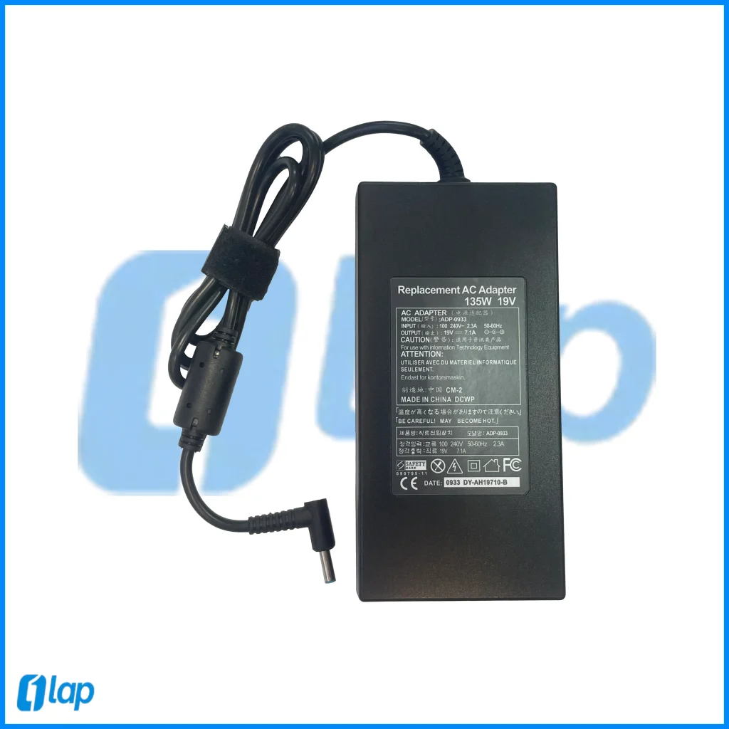 آداپتور شارژر اچ پی hp 135w 7.1a 19v اورجینال